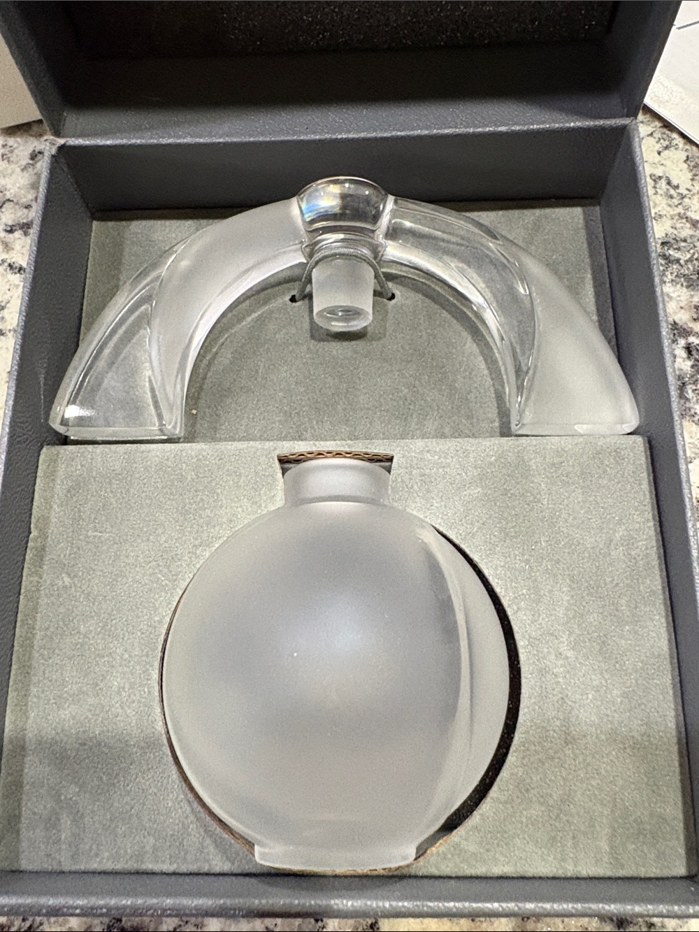 1994 Lalique Society "Eclipse" Perfume Bottle (flacon)